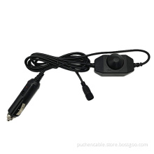 With Dimming Switch Controller To Cigarette Lighter Cable